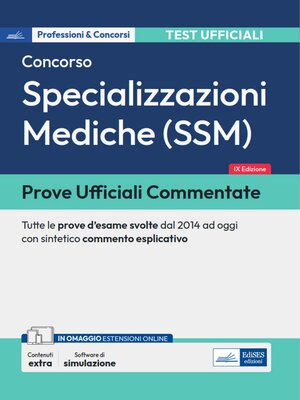 cover image of Prove ufficiali per il concorso per le Specializzazioni mediche (SSM)